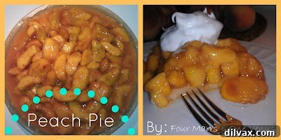 Fresh Peach Pie from Four Marrs & One Venus Fresh Peach Pie, a delicious dessert recipe by Jen