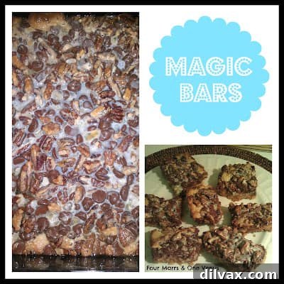Irresistible Magic Bars for Every Occasion Magic Bars recipe from Four Marrs & One Venus