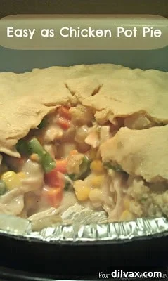 Comforting Easy As Chicken Pot Pie Easy As Chicken Pot Pie recipe from Jen