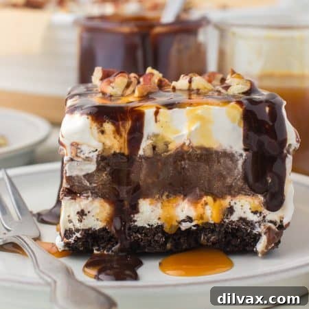 No Bake Turtle Dream Bars