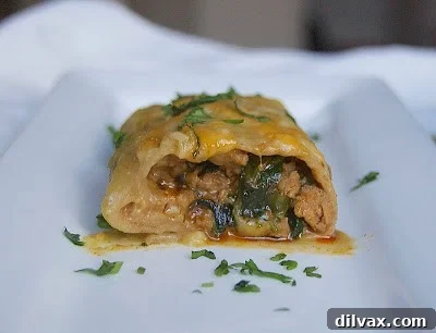 Delicious Turkey Spinach Enchiladas, a perfect family meal