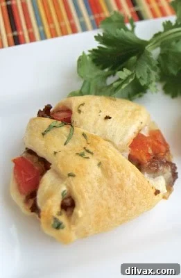 Ingredients for Taco Pockets laid out on a table