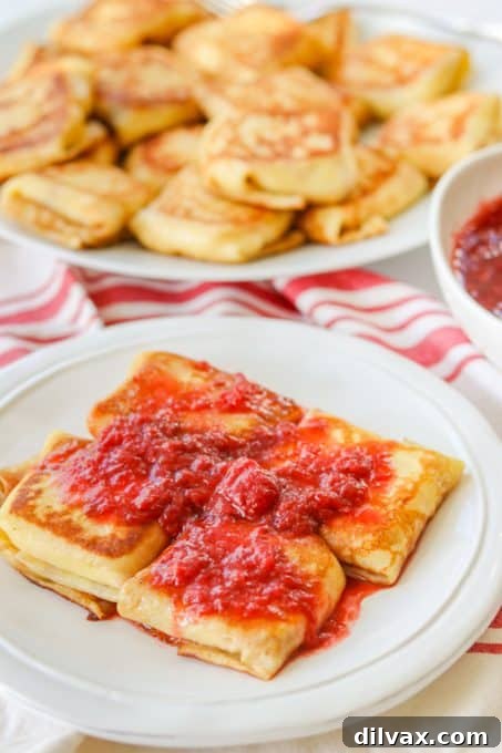 Unlock the Secrets to Perfect Cheese Blintzes 3 How to Make Strawberry Cheese Blintzes.