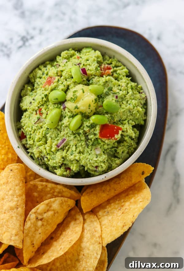 Edamame Guacamole