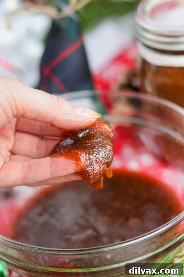 Making an easy, homemade gift for Christmas. A DIY hand exfoliator.