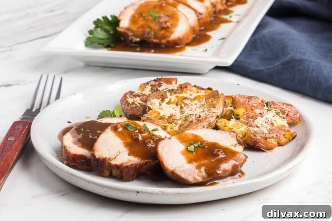 Jack Daniel's Pork Tenderloin, marinated and ready to cook