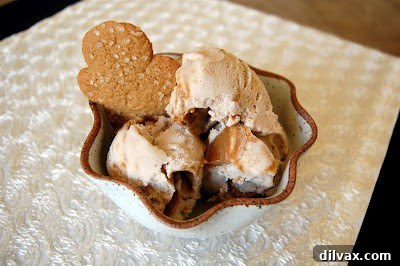 Nanner Butter Bliss Ice Cream 2 Delicious Banana Cookie Butter Ice Cream served in a bowl