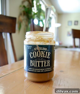 Nanner Butter Bliss Ice Cream 6 Jar of Speculoos Cookie Butter, the key ingredient