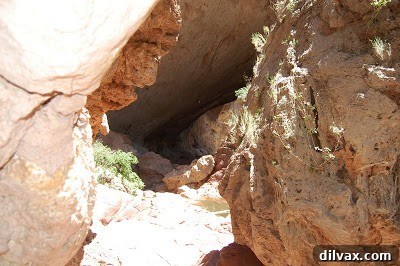 Another view of the natural beauty and rock formations within Tonto Natural Bridge State Park.