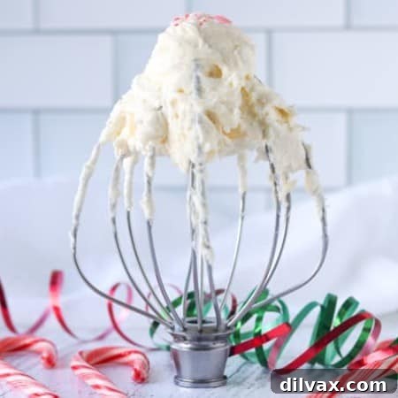 Peppermint Buttercream Frosting