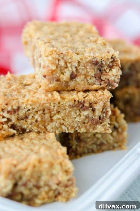 Our 12 Sweetest Days of 2021 5 Delicious Toffee Coconut Oatmeal Bars, perfect for holiday gatherings.