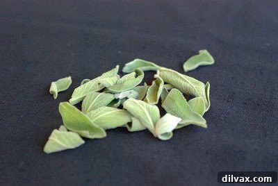 Butter melting in a small skillet.