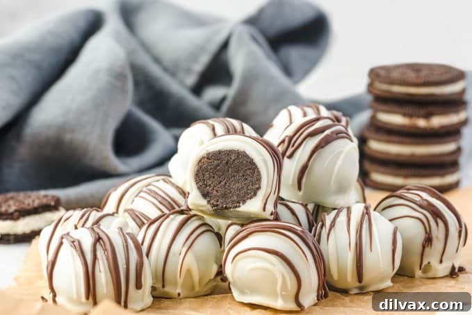 Oreo Truffles 2 Oreo Truffle Recipe, a delightful no-bake dessert.