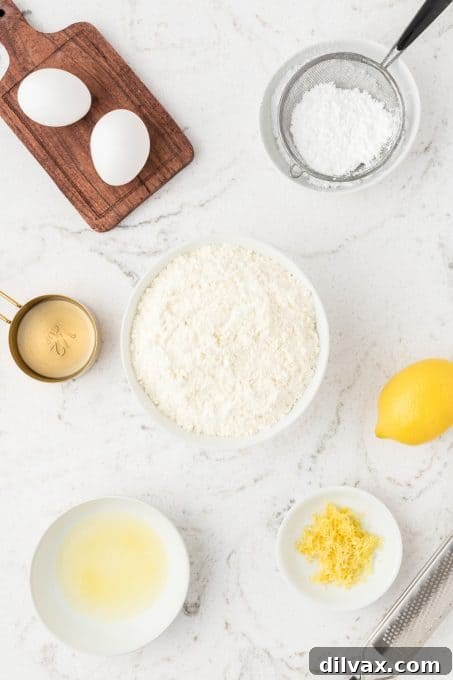 Sunshine Lemon Cookies 4 Ingredients for cake mix cookies with lemon.