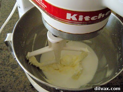 More close-up slices of the Hungarian shortbread on a white plate