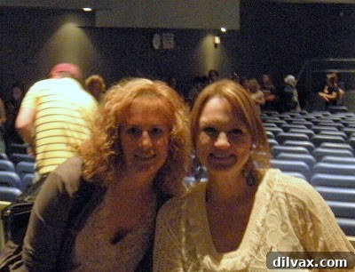 My Inaugural Book Signing Experience 5 A fan happily interacting with Ree Drummond during the book signing.