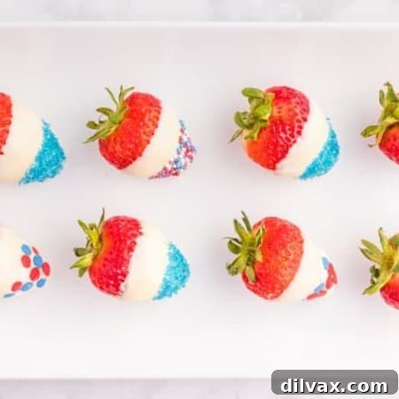 4th of July Strawberries