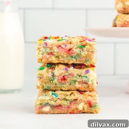 Funfetti Ooey Gooey Bars