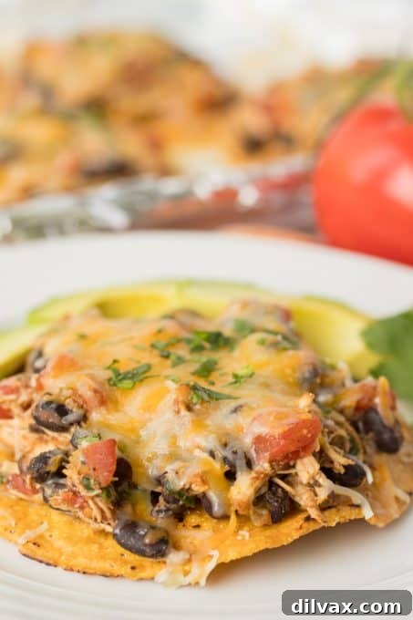 Crispy Chicken Tostadas 7 An easy tostada dinner.