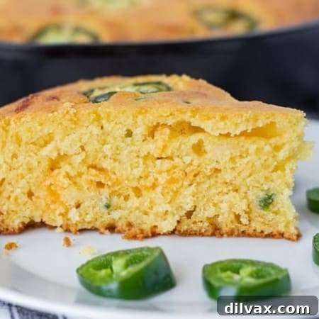 Skillet Jalapeño Cornbread