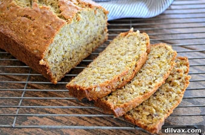 Quinoa Banana Bread - a delightful blend of comforting banana bread and healthy quinoa, perfect for any time of day.