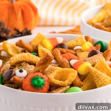 A bowl full of a festive party appetizer.