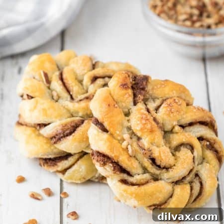 Decadent Nutella Twists 10 Nutella Knots