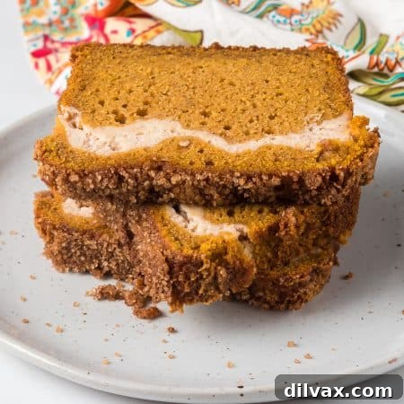 Cream Cheese Pumpkin Bread