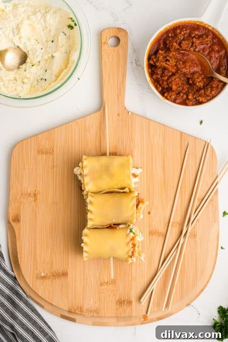 A variety of traditional and rolled lasagna dishes.