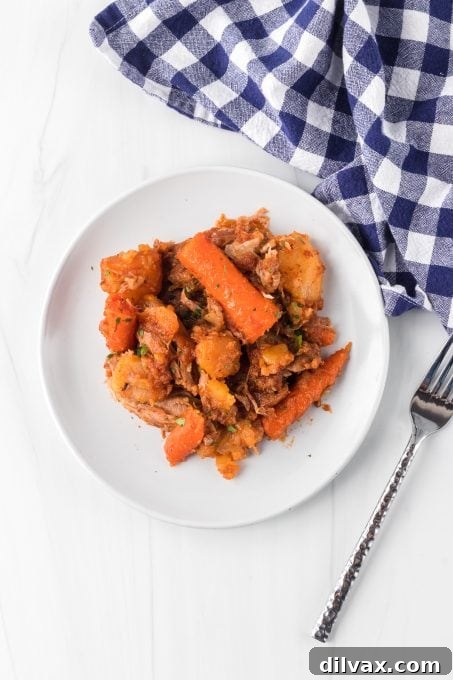 Spare Ribs, potatoes and carrots in a tangy sauce.