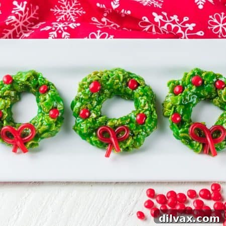 Christmas Cornflake Wreaths