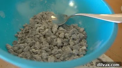 Flour mixture in a bowl