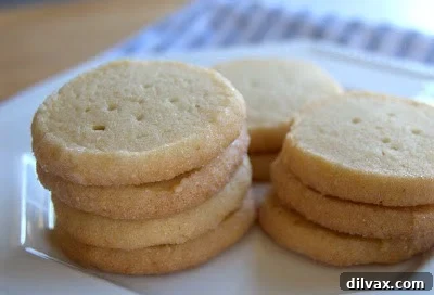 These French Butter Cookies are a simple yet tasty butter cookie. Perfect for an afternoon snack or accompanying a cup of tea. Sometimes, simple is better!