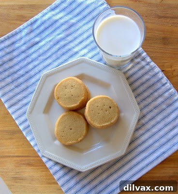 These French Butter Cookies are a simple yet tasty butter cookie. Perfect for an afternoon snack or accompanying a cup of tea. Sometimes, simple is better!