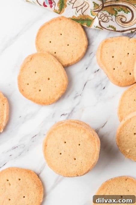 Simply delicious butter cookies.