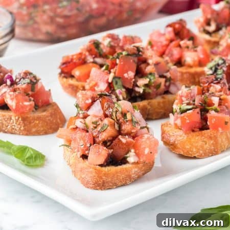 Effortless Fresh Tomato Bruschetta 11 Italian Bruschetta