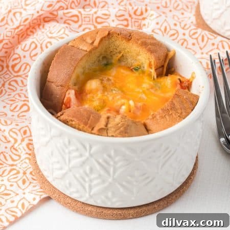 Baked Eggs in Toast Cups