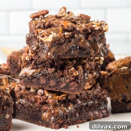 Turtle Gooey Bars