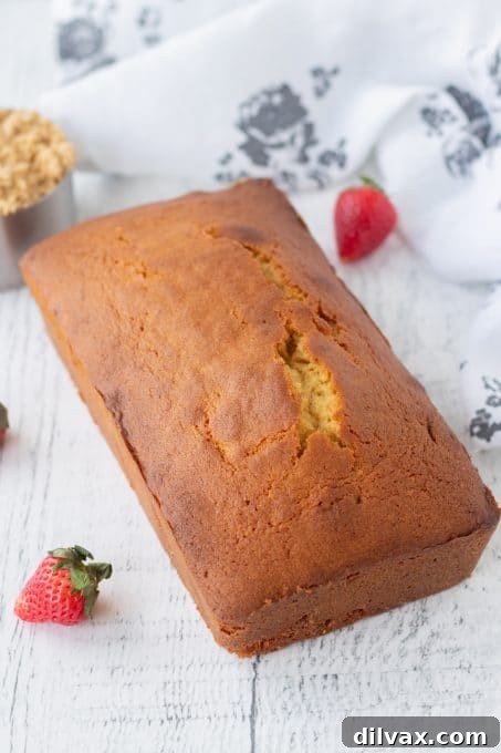 Butterscotch Pound Cake 6 A freshly baked brown sugar pound cake, golden brown and perfectly risen, cooling on a wire rack.