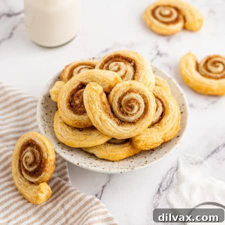 Puff Pastry Cinnamon Swirls