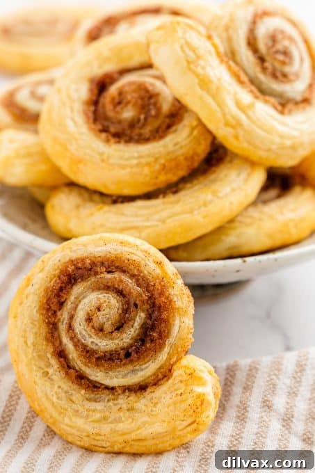 Puff Pastry Cinnamon Swirls