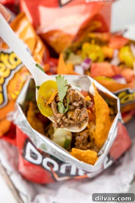 Grab-and-Go Taco Bags 12 A bit of tacos in a bag.