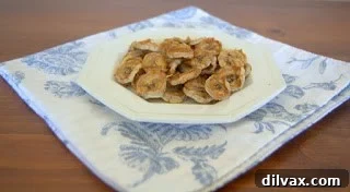 Baked Banana Chips