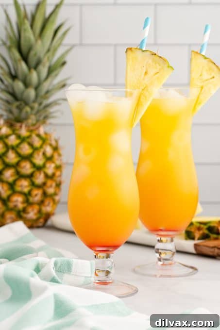 Tropical Empress 7 Bahama Mama cocktail