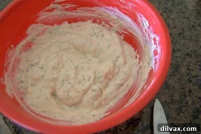 Crispy Baked Taco Potato Chips with Fresh Chili-Cilantro Dip 4 Chili-cilantro dipping sauce, perfectly mixed and ready
