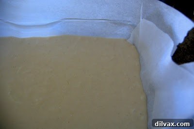 Delightful Eggless Vanilla Cardamom Cake 8 Eggless cake batter poured into the baking dish, ready for oven