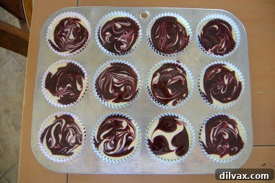 Decadent Blackberry Swirl Cheesecake Cupcakes 9 img 312 8