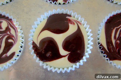 Decadent Blackberry Swirl Cheesecake Cupcakes 10 img 312 9