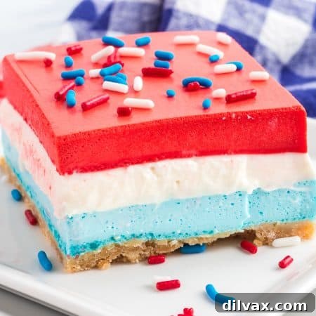 Patriotic Dream Bars 11 Red, White, and Blue Dream Bars