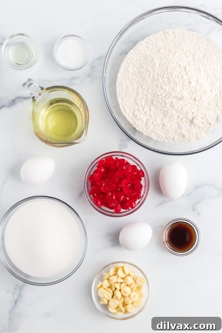 Amarena Cherry Biscotti 4 Ingredients for Cherry Biscotti